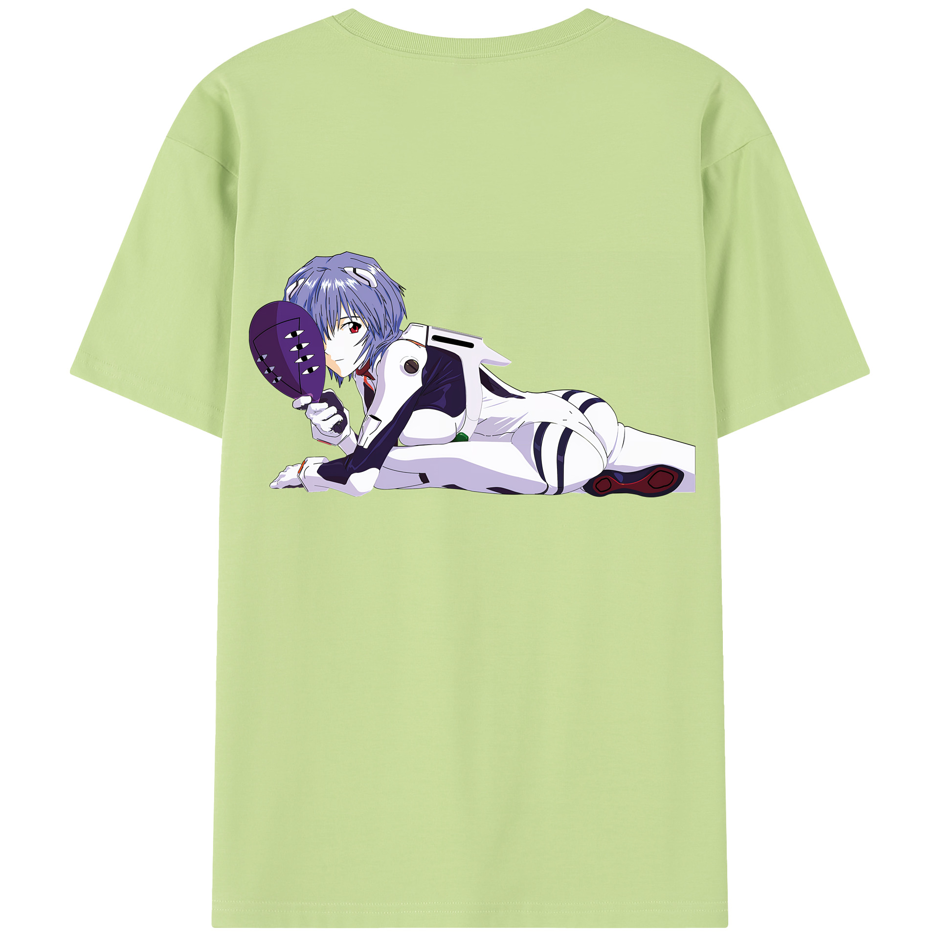 （画像用） EVA 新世紀エヴァンゲリオン 綿100％半袖Tシャツ（背面プリント）
